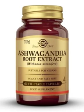 Solgar Ashwagandha 60 kapslí Solgar Ashwagandha 60 kapslí