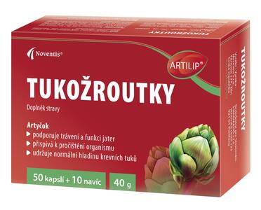 Noventis Tukožroutky 50+10 kapslí