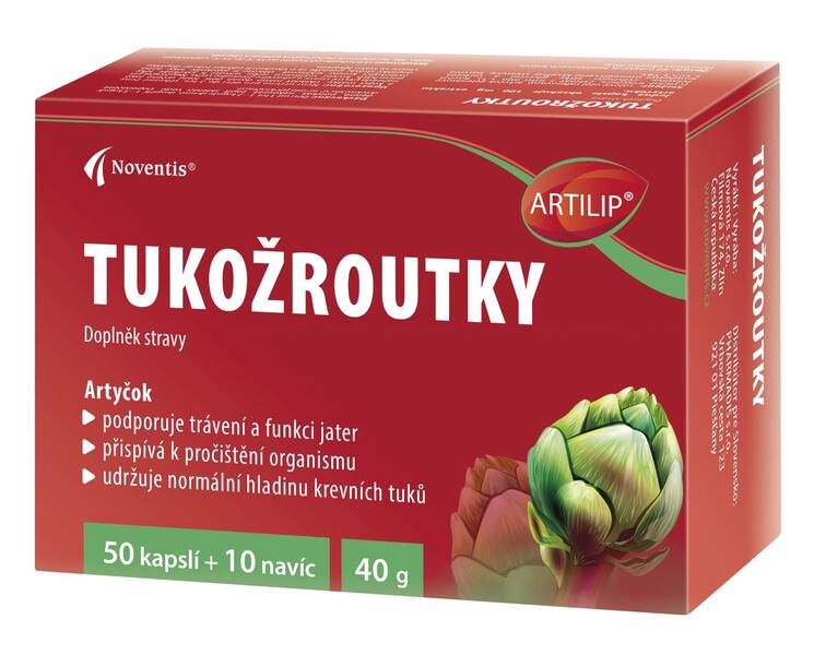 Noventis Tukožroutky 50+10 kapslí