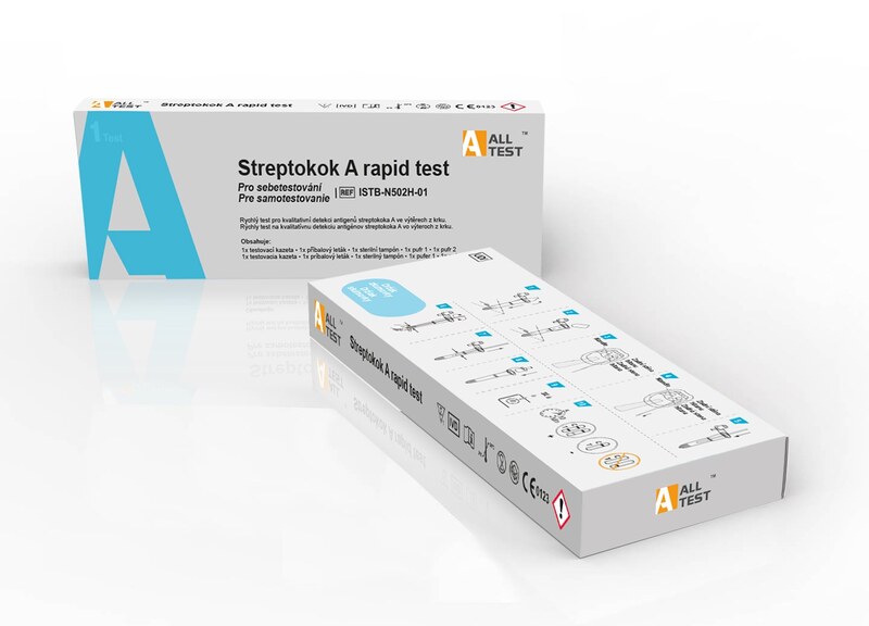 Pharma Activ Alltest Streptokok A rapid test 1 ks Pharma Activ Alltest Streptokok A rapid test 1 ks