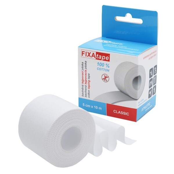 Fixatape Tejpovací páska Classic 5 cm x 10 m 1 ks Fixatape Tejpovací páska Classic 5 cm x 10 m 1 ks