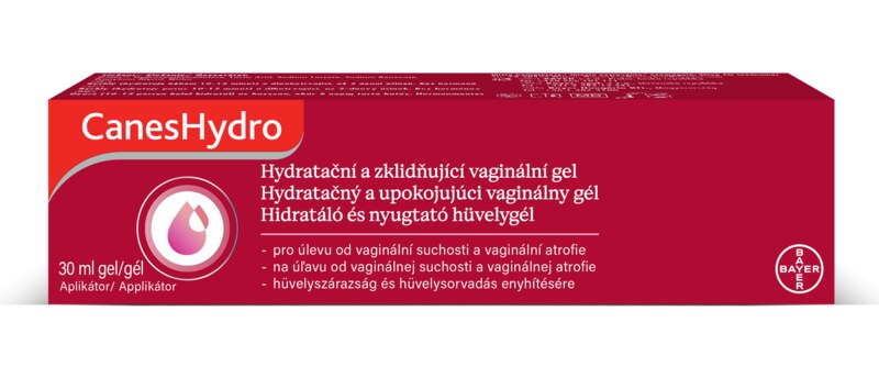 CanesHydro Hydratační a zklidňující vaginální gel 30 ml