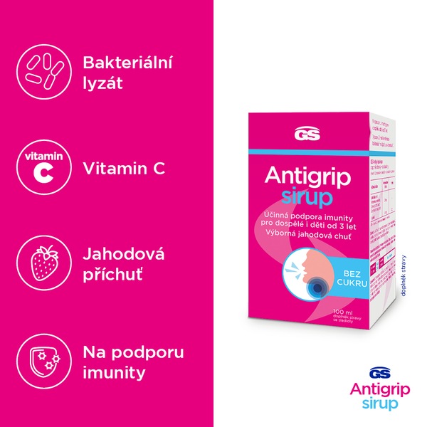 GS Antigrip sirup 100 ml