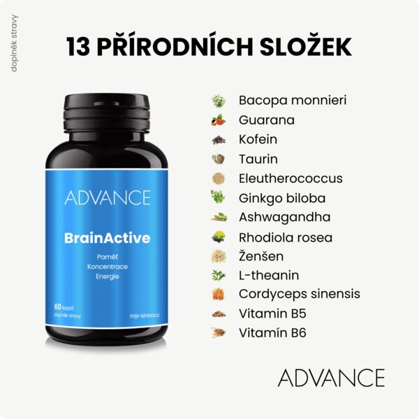 Advance BrainActive 60 kapslí