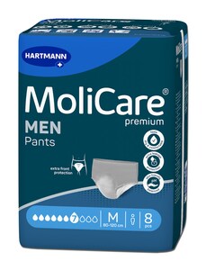 MoliCare Men Pants inkontinenční kalhotky 7 kapek M 8 ks
MoliCare Men Pants inkontinenční kalhotky 7 kapek M 8 ks