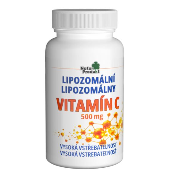 Naturprodukt Lipozomální vitamin C 500 mg 60 tobolek