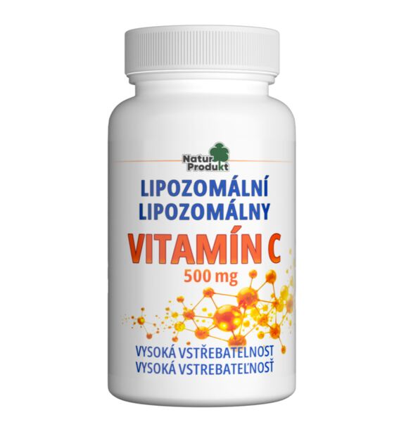 Naturprodukt Lipozomální vitamin C 500 mg 60 tobolek