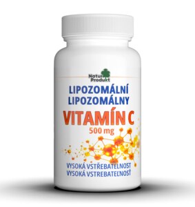 Naturprodukt Lipozomální vitamin C 500 mg 60 tobolek