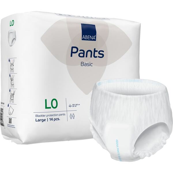 Abena Pants Basic Inkontinenční navlékací kalhotky L0. 14 ks