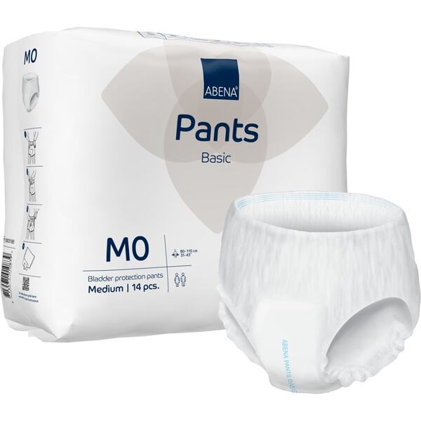 Abena Pants Basic Inkontinenční navlékací kalhotky M0. 14 ks
