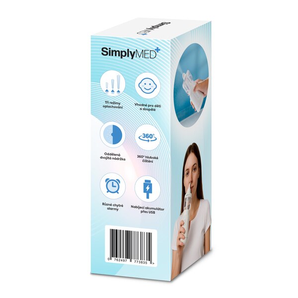 SimplyMed Irigátor pro výplach nosu a dutin 1 ks SimplyMed Irigátor pro výplach nosu a dutin 1 ks
