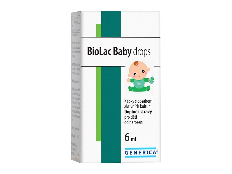 BioLac Baby Generica kapky 6 ml BioLac Baby Generica kapky 6 ml