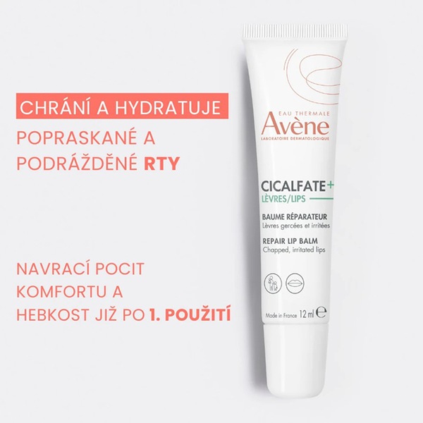 Avene Cicalfate+ Obnovující balzám na rty 12 ml