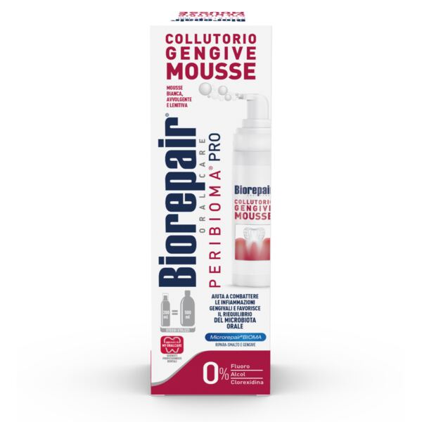 Biorepair Peribioma pěnová ústní voda 200 ml