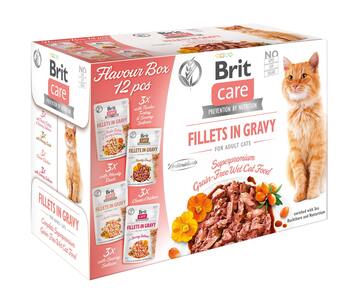 Brit Care Cat Fillets in Gravy Multipack 4x3x85 g