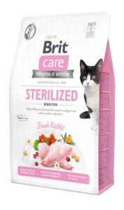 Brit Care Cat Sterilized Sensitive Fresh Rabbit 2 kg