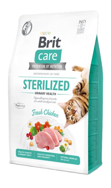 Brit Care Cat Sterilized Urinary Health Fresh Chicken 2 kg