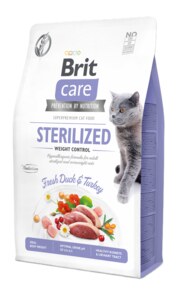 Brit Care Cat Sterilized Weight Control Fresh Duck&Turkey 2 kg