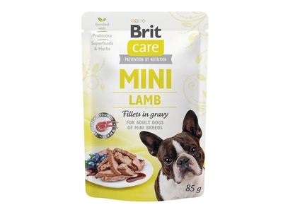 Brit Care Dog Fillets in Gravy Mini Lamb 85 g
