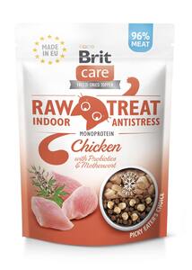 Brit Care Raw Treat Cat Indoor Antistress Chicken 40 g Brit Care Raw Treat Cat Indoor Antistress Chicken 40 g