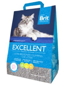 Brit Cat Excellent Ultra Bentonite Clumping Cat Litter 10 kg