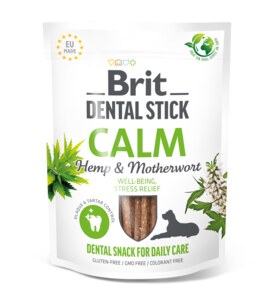 Brit Dog Dental Stick Calm Hemp&Motherwort 7 ks