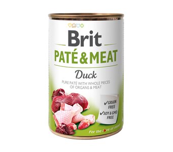 Brit  Dog Pate&Meat Duck 400 g