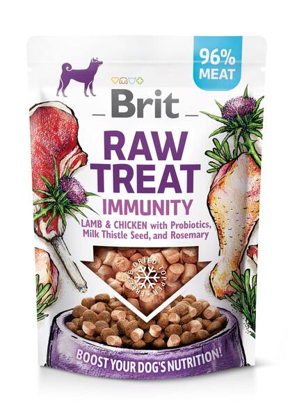 Brit Dog Raw Treat Immunity Lamb&Chicken 40 g