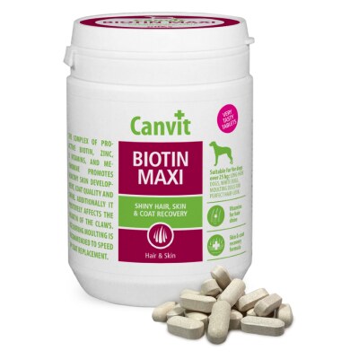 Canvit Biotin Maxi pro psy 166 tablet