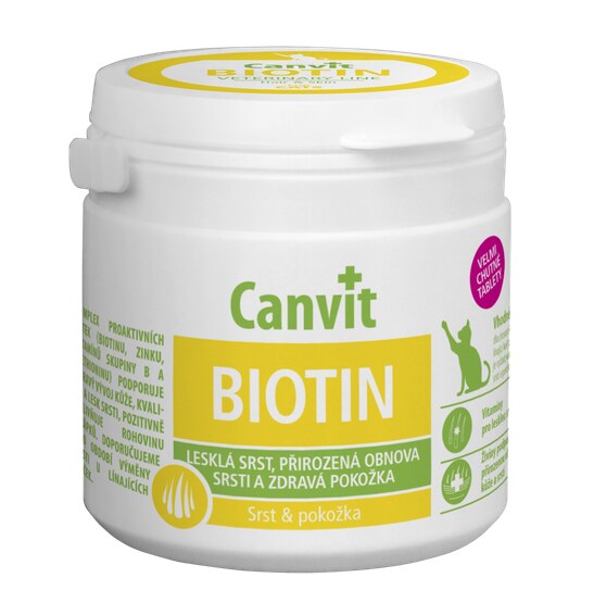 Canvit Biotin pro kočky 100 tablet
