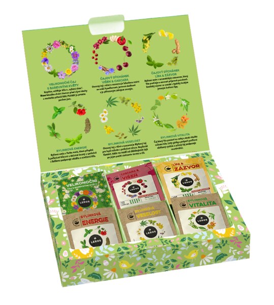 Leros Velikonoční bylinková pomlázka 6x5 sáčků