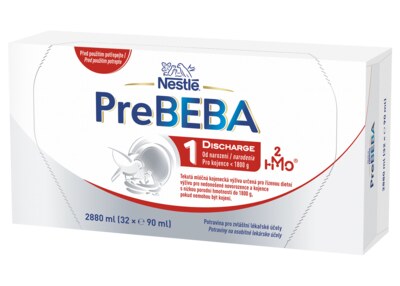 Nestlé PreBeba 2HMO Discharge mléčná kojenecká výživa 32x90 ml Nestlé PreBeba 2HMO Discharge mléčná kojenecká výživa 32x90 ml