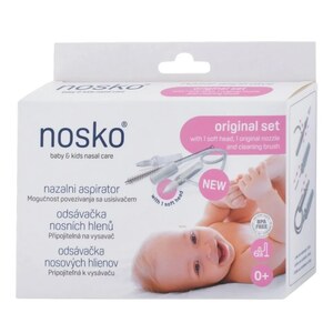 Nosko Original set Odsávačka nosních hlenů na vysavač Nosko Original set Odsávačka nosních hlenů na vysavač
