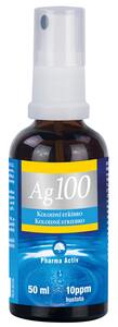Pharma Activ Koloidní stříbro Ag 100 10ppm sprej 50 ml Pharma Activ Koloidní stříbro Ag 100 10ppm sprej 50 ml