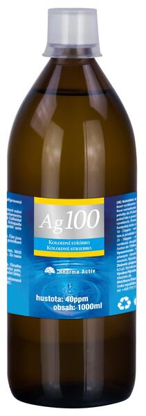 Pharma Activ Koloidní stříbro Ag 100 40ppm 1000 ml