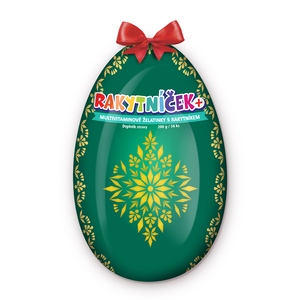 Rakytníček+ multivitaminové želatinky Tyrkysové vejce 50 ks