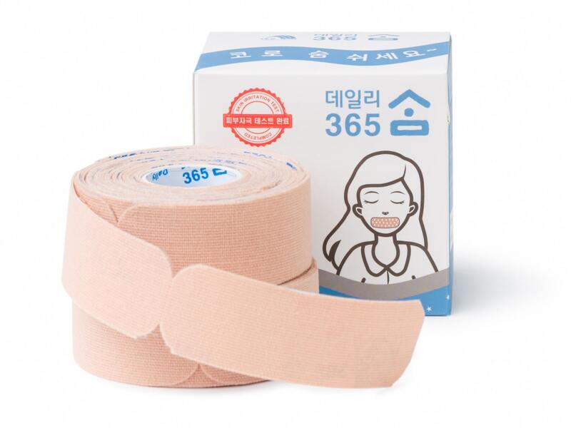 Temtex Tape proti chrápání 2,5 cm x 8 cm 120 ks 