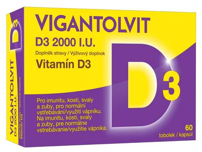 Vigantolvit D3 2000 I.U. 60 tobolek