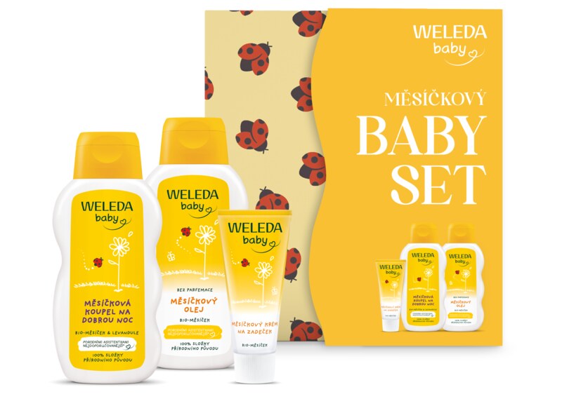 Weleda Baby Měsíčkový kojenecký set Weleda Baby Měsíčkový kojenecký set