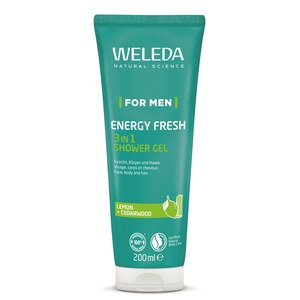 Weleda For Men Energy Fresh 3v1 sprchový gel 200 ml