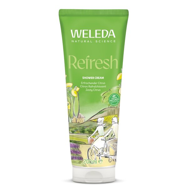 Weleda Refresh Citrusový sprchový krém 200 ml Weleda Refresh Citrusový sprchový krém 200 ml