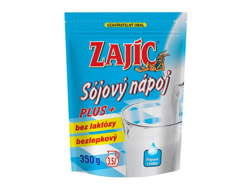 Zajíc Sójový nápoj Plus sáček 350 g