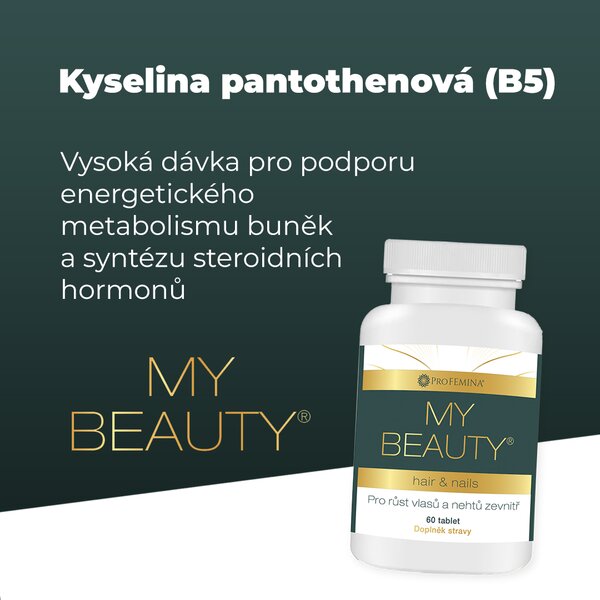 Profemina My Beauty hair & nails 60 tablet 1+1 ZDARMA