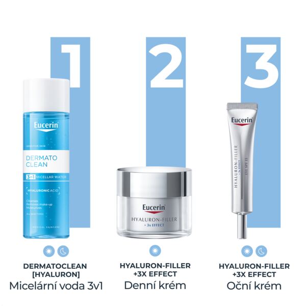 Eucerin DermatoClean Čisticí micelární voda 3v1 400 ml