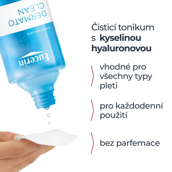 Eucerin DermatoClean Čisticí pleťová voda 200 ml