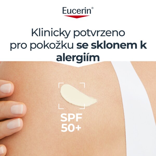Eucerin Sun Ochranný krémový gel na opalování proti sluneční alergii SPF50+ 200 ml