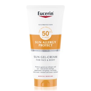 Eucerin Sun Ochranný krémový gel na opalování proti sluneční alergii SPF50+ 200 ml Eucerin Sun Ochranný krémový gel na opalování proti sluneční alergii SPF50+ 200 ml
