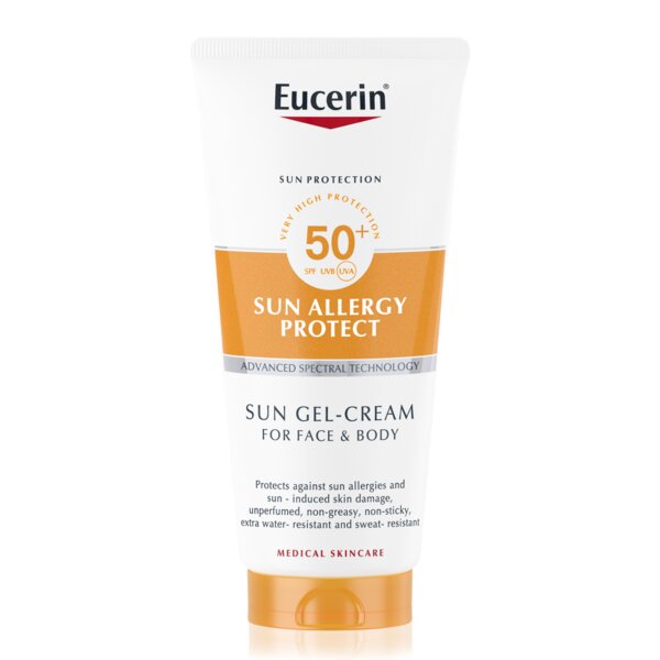 Eucerin Sun Ochranný krémový gel na opalování proti sluneční alergii SPF50+ 200 ml
