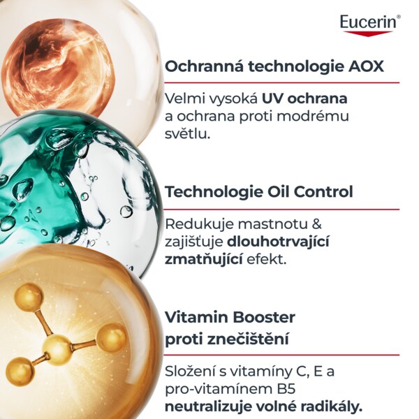 Eucerin Sun UV Sérum na opalování na obličej SPF50+ 30 ml