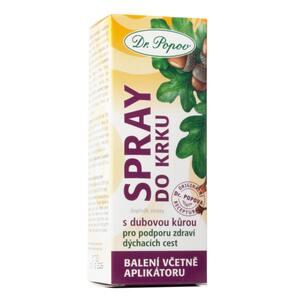 Dr. Popov Spray do krku s dubovou kůrou 50 ml
